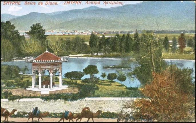 19-yuzyil-kartpostali-halkapinar-golu-ve-su-derleme-yapisi