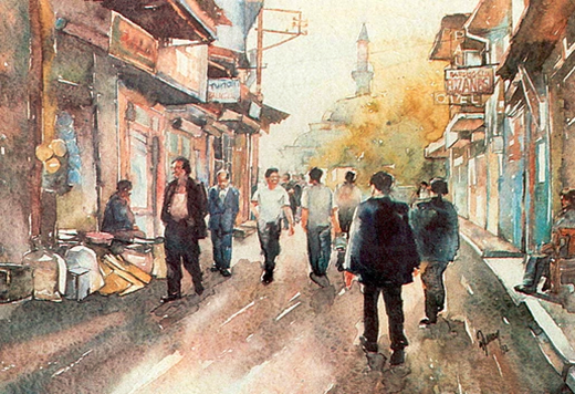 izmir-tilkilikteki-caddeden-gorunum