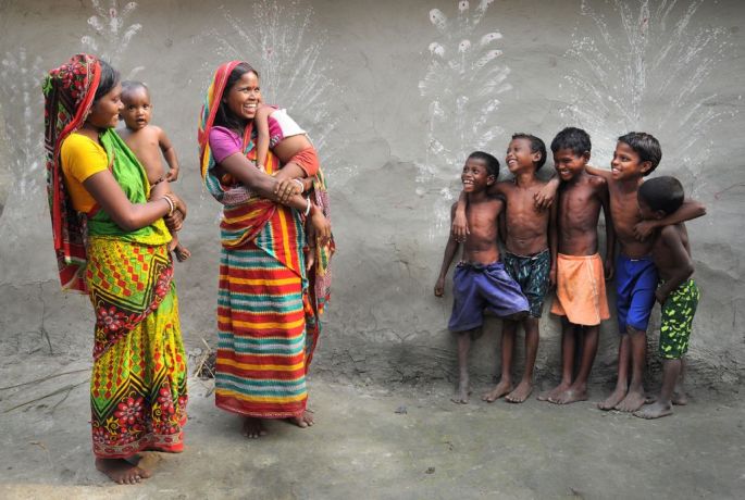 nimai-chandra-ghosh-hindistan-sergileme-peaceful-family