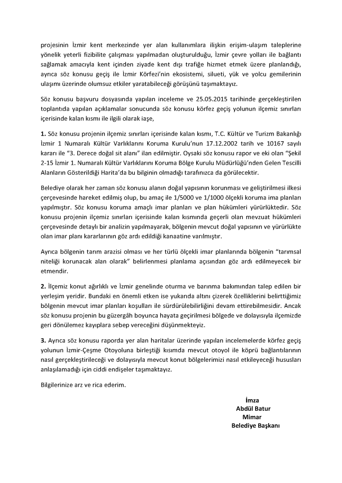 Narlıdere Belediyesi Cevabı 002