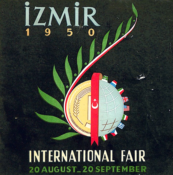 1950 İzmir Fuarı Broşürü Kapağı