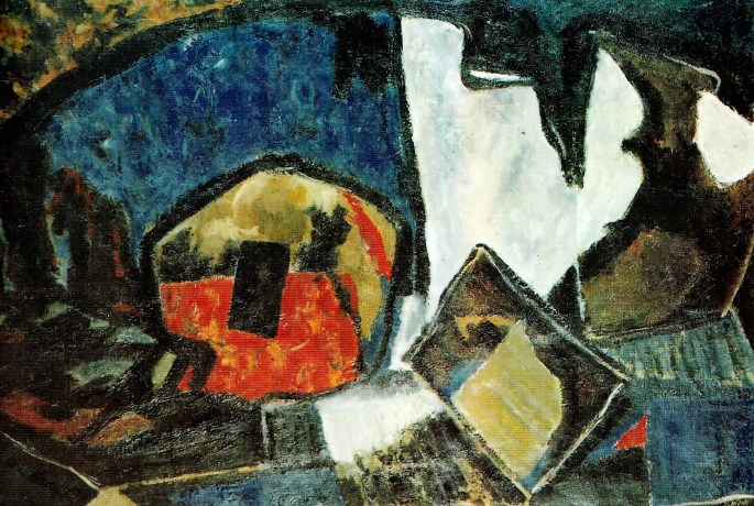 26 Şeref Bigalı, Dertli, 89x130 cm, Tuval Üzerine Yağlıboya (1968)