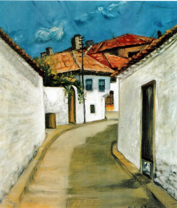 30 Mehmet Boztaş, Buca'dan, 50x60 cm, Tuval Üzerine Yağlıboya (1996)