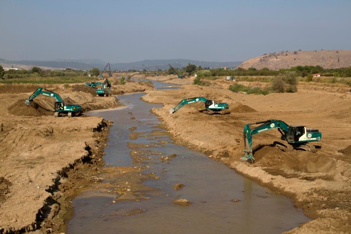 Gediz Nehri Islahı İzmir 1