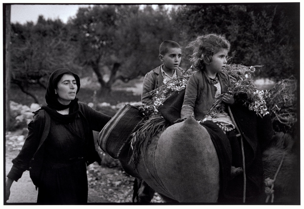 GREECE. Crete. Kritsa. 1964. Going home from the fields. "A Greek Portfolio"