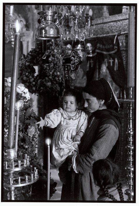 GREECE. Karpathos. Olympos. 1964. In church. "A Greek Portfolio"
