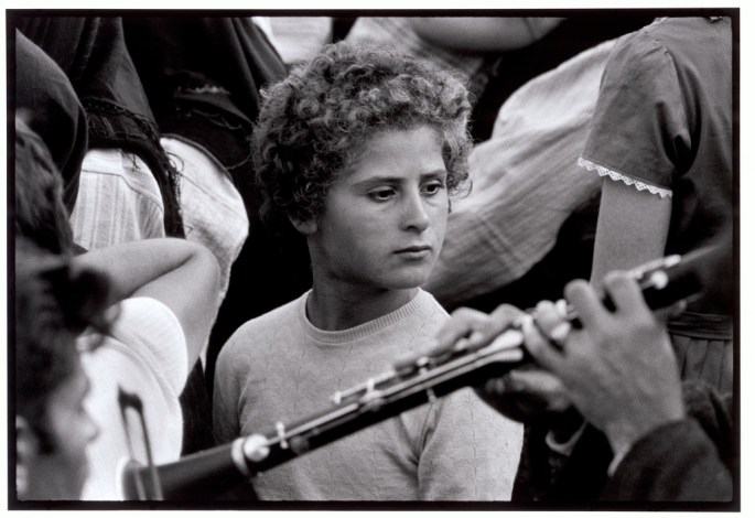 GREECE.  Thrace.  1964.  Girl at a village festival. "A Greek Portfolio"  p.77