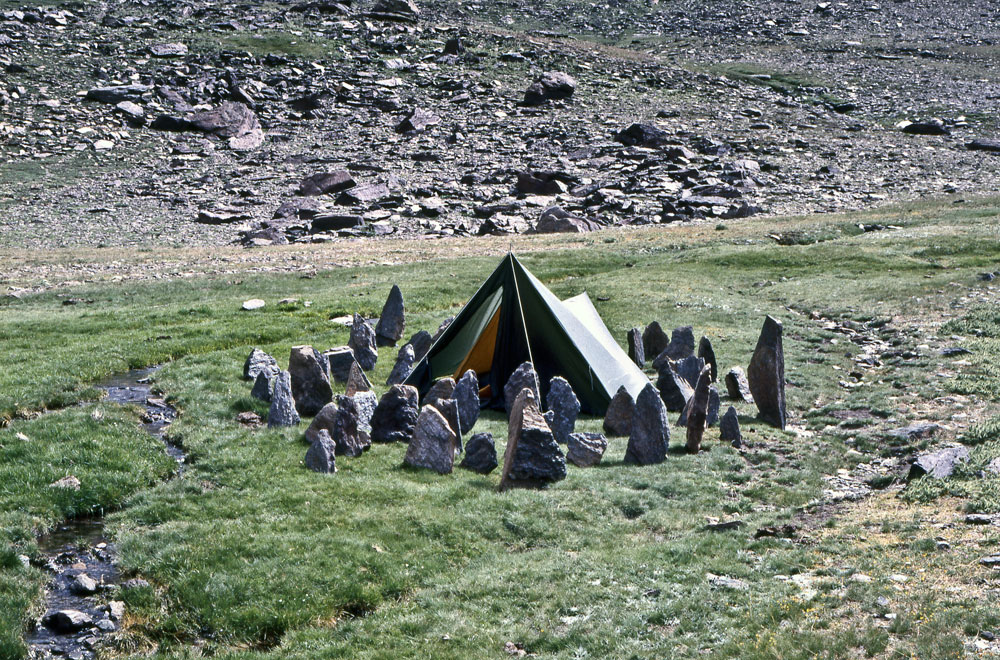 17 Camp-Site Stones Sierra Nevada Spain 1985