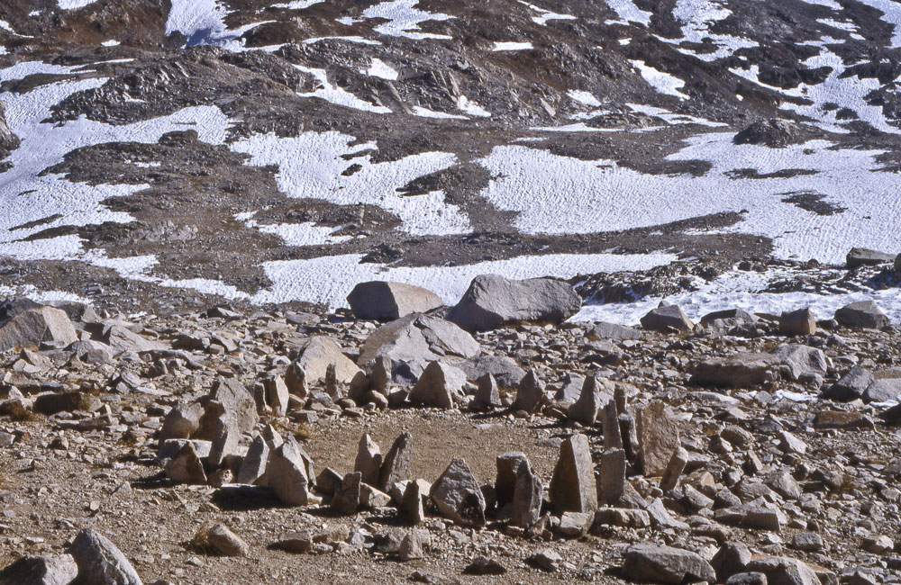 27 Muir Pass Stones A Walk Of 12 Days In The High Sierra California 1995