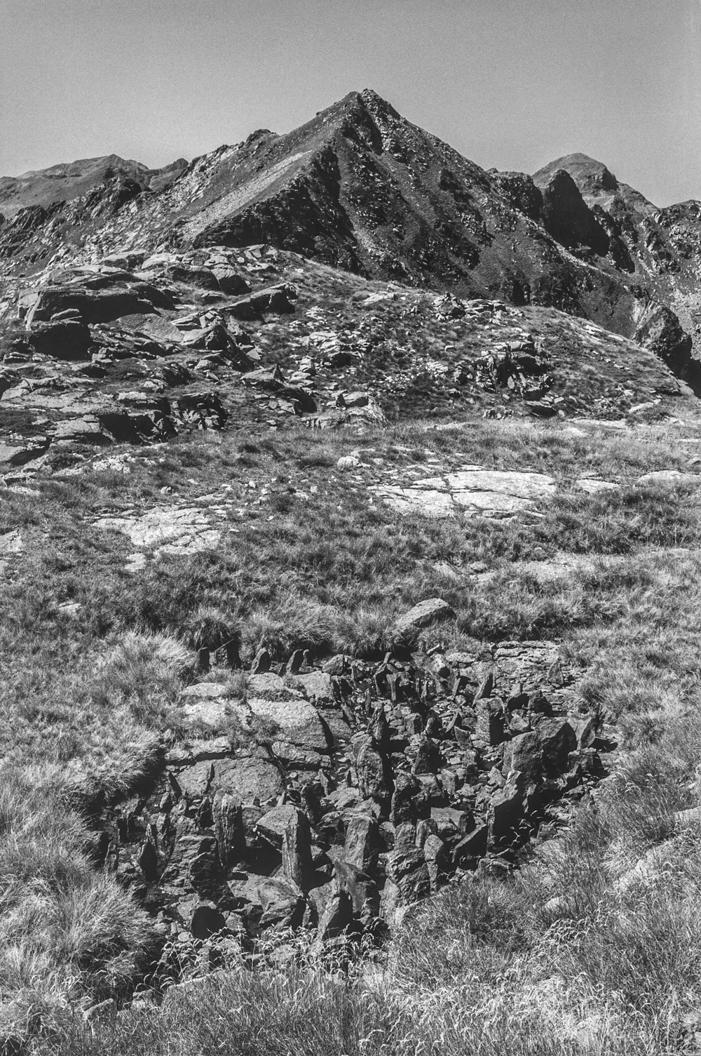 68 Collada De Jucla Stones A Twelve Day Walk In The Pyrenees France and Andorra 2010