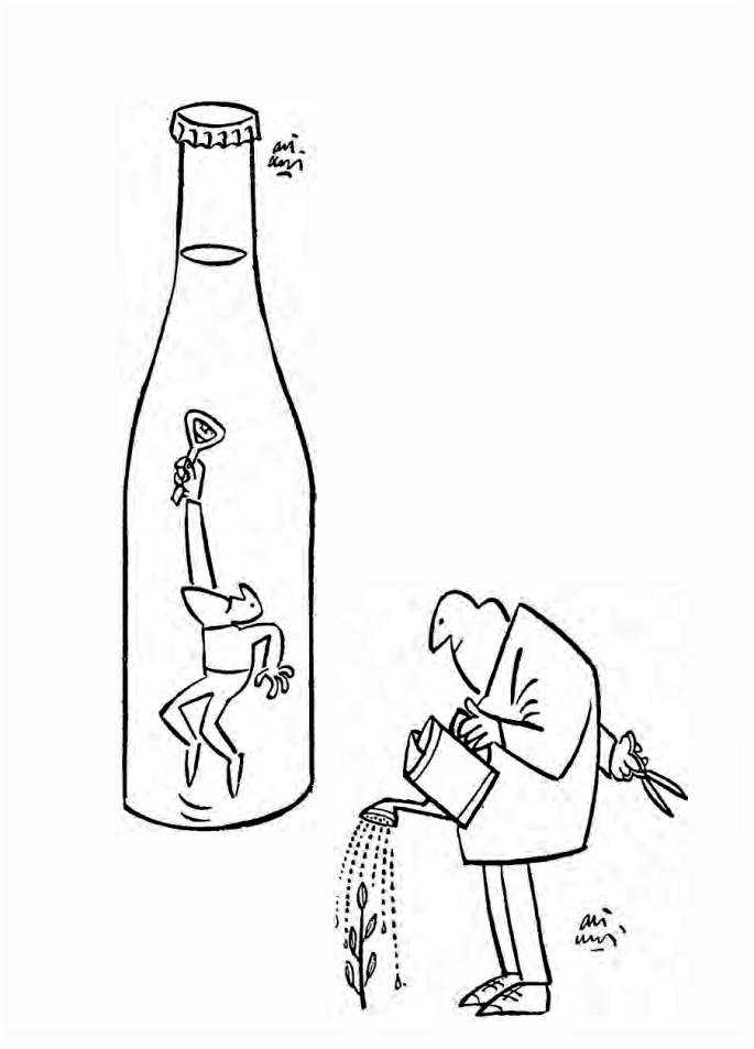 Semih Balcıoğlu &amp; Ferit Öngören - 50 Yılın Türk Mizah ve Karikatürü_Sayfa_160