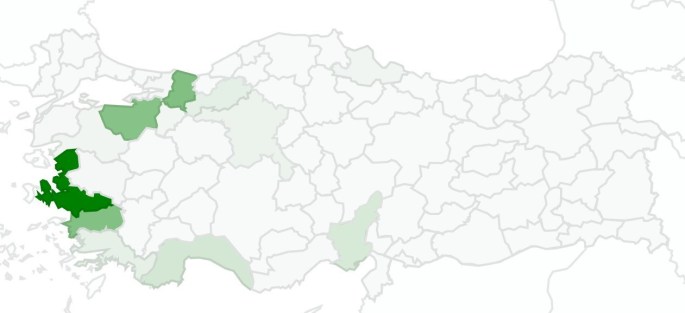 Enginar İller Harita